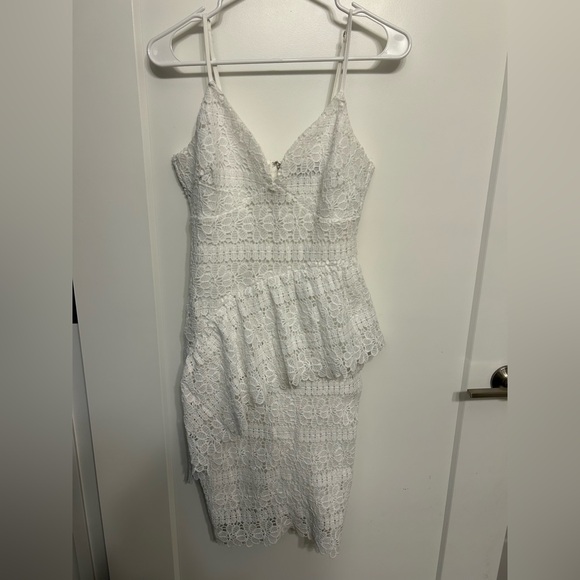 Lulus McKenzie Lace Ruffled Dress - Picture 2 of 8